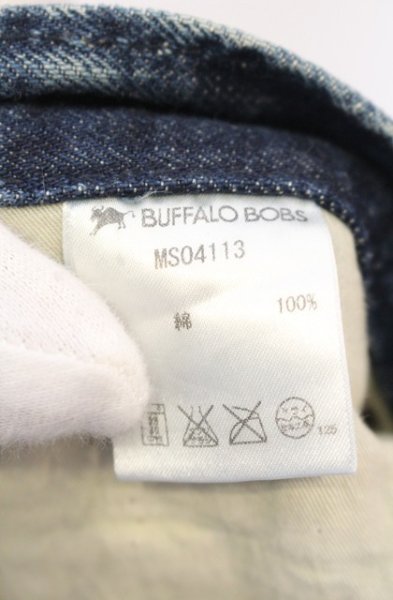 画像6: BUFFALO BOBS / ヴィンテージリメイクデニムパンツ 1 インディゴ O-25-12-16-032-BU-pa-YM-ZT1216Q (6)