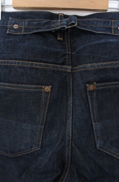 画像4: BUFFALO BOBS / リジットサルエルデニムパンツ 1 インディゴ O-25-12-16-033-BU-pa-YM-ZT1216Q (4)