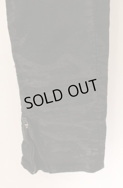 画像4: BUFFALO BOBS / クラックコーティングストレッチデニムパンツ 1 ブラック O-25-12-16-034-BU-pa-YM-ZT1216Q (4)