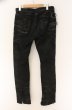 画像5: BUFFALO BOBS / クラックコーティングストレッチデニムパンツ 1 ブラック O-25-12-16-034-BU-pa-YM-ZT1216Q (5)