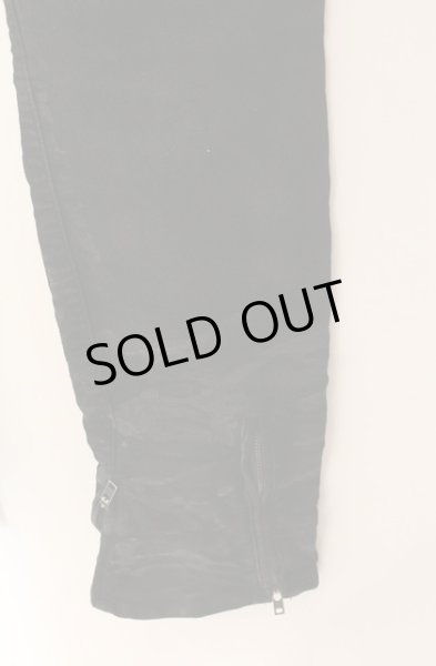 画像7: BUFFALO BOBS / クラックコーティングストレッチデニムパンツ 1 ブラック O-25-12-16-034-BU-pa-YM-ZT1216Q (7)