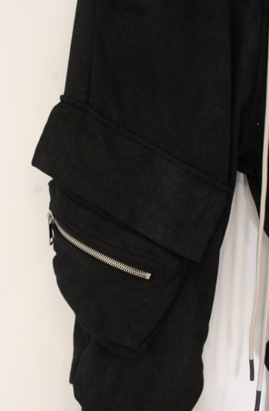 画像3: A.F ARTEFACT / カーゴバギースウェットパンツ  ブラック O-25-12-16-035-A.-pa-YM-ZT1216Q (3)