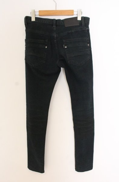 画像3: TORNADO MART / ストーンスプレースキニーデニムパンツ S グリーン O-25-12-16-036-TO-pa-YM-ZT1216Q (3)