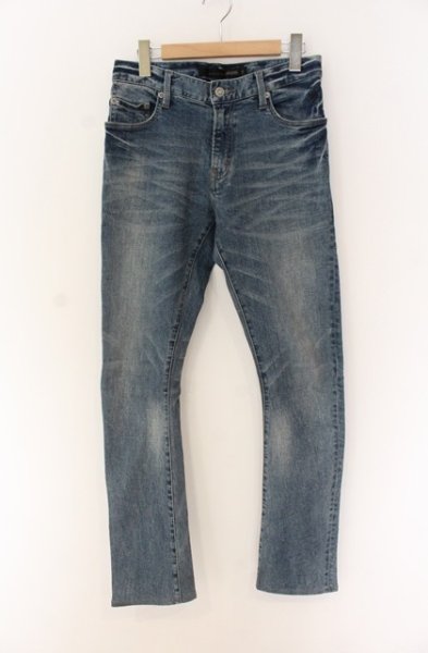 画像1: SCHLUSSEL / ウォッシュドストレッチデニムパンツ 2 ライトインディゴ O-25-12-16-037-SC-pa-YM-ZT1216Q (1)