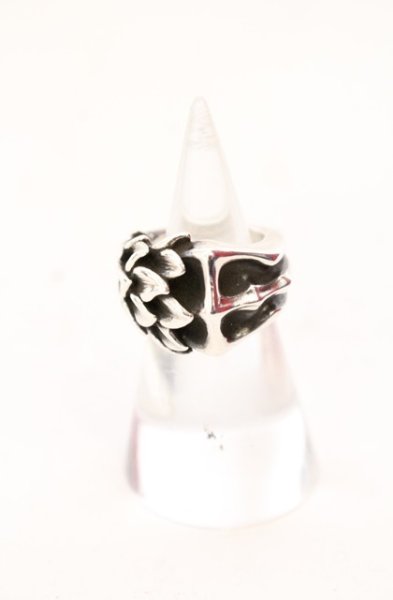 画像2: Bloody Mary / エンヴィーリング 9号 シルバー T-25-12-16-047-Bl-ac-YM-ZT (2)