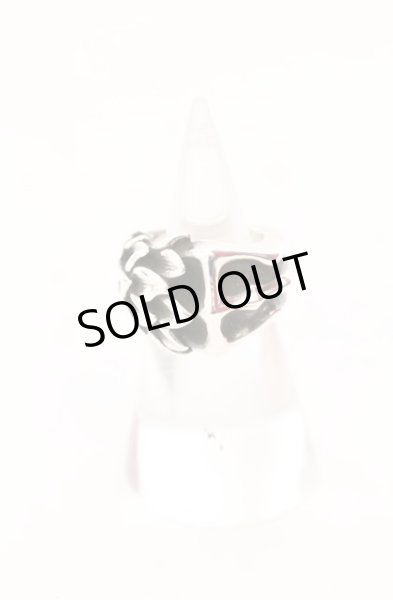 画像2: Bloody Mary / エンヴィーリング 9号 シルバー T-25-12-16-047-Bl-ac-YM-OS (2)