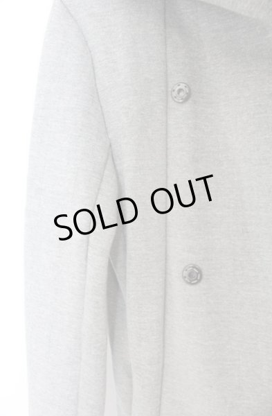 画像2: GOSTAR DE FUGA / Rivageフード付きスウェットコート 44 グレー O-25-12-16-005-GO-ou-YM-ZT1216Q (2)