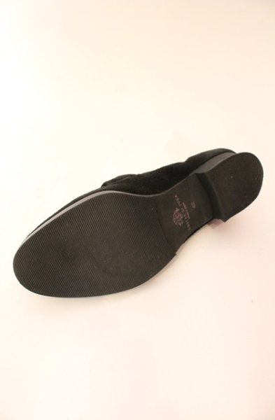 画像4: GOSTAR DE FUGA / バービットスウェードローファー 42（約26.5cm） ブラック O-25-12-16-051-GO-sho-YM-ZT1216R (4)