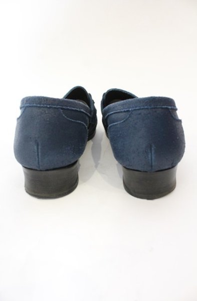 画像3: GOSTAR DE FUGA / スウェードビットローファー 42（約26.5cm） ブルー O-25-12-16-052-GO-sho-YM-ZT1216R (3)