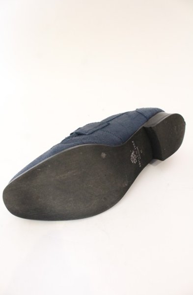 画像4: GOSTAR DE FUGA / スウェードビットローファー 42（約26.5cm） ブルー O-25-12-16-052-GO-sho-YM-ZT1216R (4)