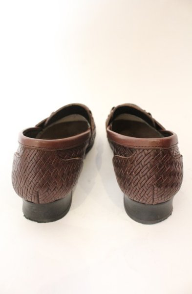 画像3: GOSTAR DE FUGA / 編み込みビットローファー 42（約26.5cm） ブラウン O-25-12-16-054-GO-sho-YM-ZT1216R (3)