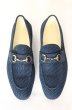 画像2: GOSTAR DE FUGA / ニットビットローファー 42（約26.5cm ブルー O-25-12-16-056-GO-sho-YM-ZT1216R (2)