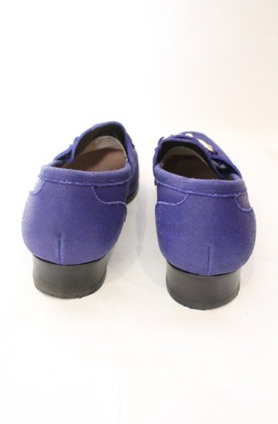 画像3: GOSTAR DE FUGA / スウェードビットローファー 42（約26.5cm） ブルー O-25-12-16-057-GO-sho-YM-ZT1216R (3)