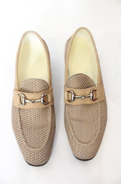 画像2: GOSTAR DE FUGA / ニットビットローファー 42（約26.5cm） ブラウン O-25-12-16-061-GO-sho-YM-ZT1216R (2)