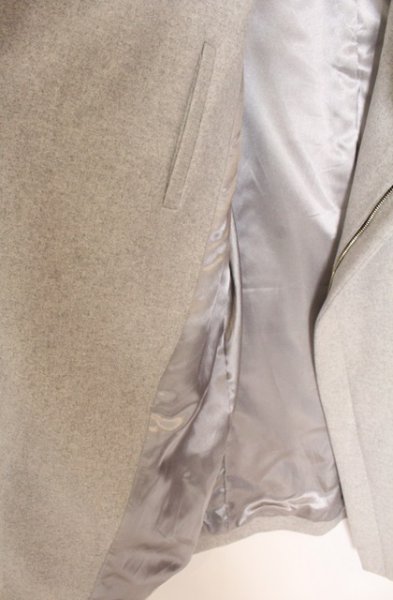 画像4: GOSTAR DE FUGA / メルトンラップコート 46 グレー O-25-12-16-006-GO-ou-YM-ZT1216Q (4)