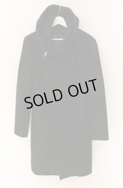 画像1: GOSTAR DE FUGA / メルトンラップコート 46 ブラック O-25-12-16-008-GO-ou-YM-ZT1216Q (1)