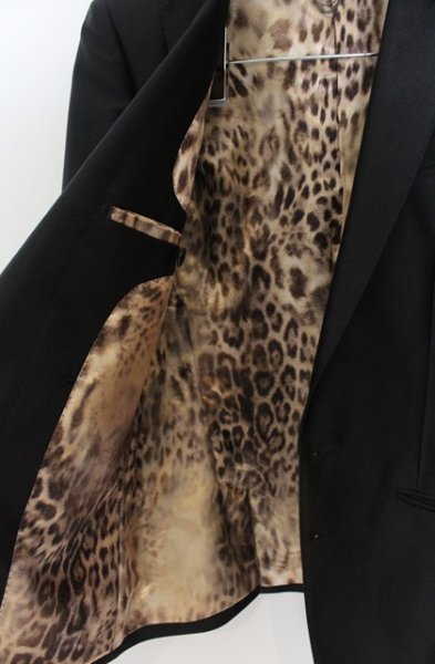 画像3: BUFFALO BOBS / シャイニーピークドラペル2Bスーツ 1 ブラック O-25-12-16-009-BU-ja-YM-ZT1216Q (3)