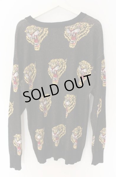 画像3: NO ID. BLACK / タイガードットニットプルオーバー 1 ブラック O-25-12-16-011-NO-to-YM-ZT352 (3)