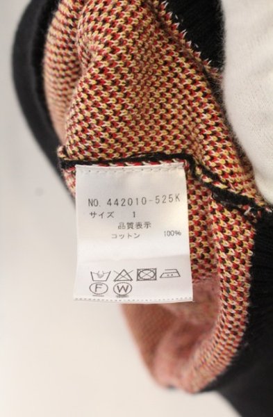 画像4: NO ID. BLACK / タイガードットニットプルオーバー 1 ブラック O-25-12-16-011-NO-to-YM-ZT1216Q (4)