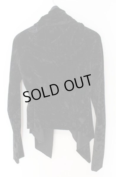 画像4: MIDAS / ベルベットロングスリーブカーディガン  ブラック O-25-12-16-013-MI-to-YM-ZT352 (4)