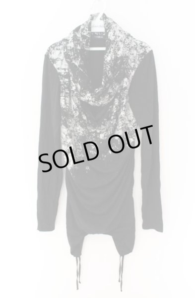 画像1: CIVARIZE / Glare　変形ドレープカットソー 46 ブラック O-25-12-16-014-CI-to-YM-ZT1216Q (1)