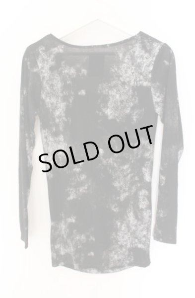 画像3: MIDAS / ドレープレイヤードカットソー 1 ブラックｘシルバー O-25-12-16-015-MI-to-YM-ZT1216Q (3)