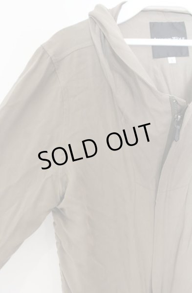 画像2: JOHNNY WOLF / シャーリングロングパーカー 1 カーキ O-25-12-16-017-JO-to-YM-ZT1216Q (2)