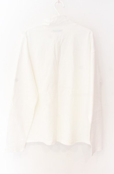 画像4: FUGA / ハーフZIP長袖カットソー 44 ホワイト O-25-12-16-018-FU-to-YM-ZT1216Q (4)