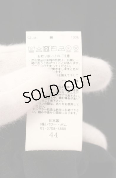 画像5: FUGA / ハーフZIP長袖カットソー 44 ブラック O-25-12-16-019-FU-to-YM-ZT331 (5)