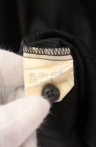 画像5: TORNADO MART / ストライプ比翼シャツ L ブラック O-25-12-16-020-TO-sh-YM-ZT1216Q (5)