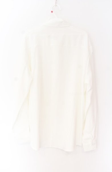 画像3: NEW GENTLEMAN / とろみワイドシャツ L ホワイト O-25-12-16-021-NE-sh-YM-ZT1216Q (3)