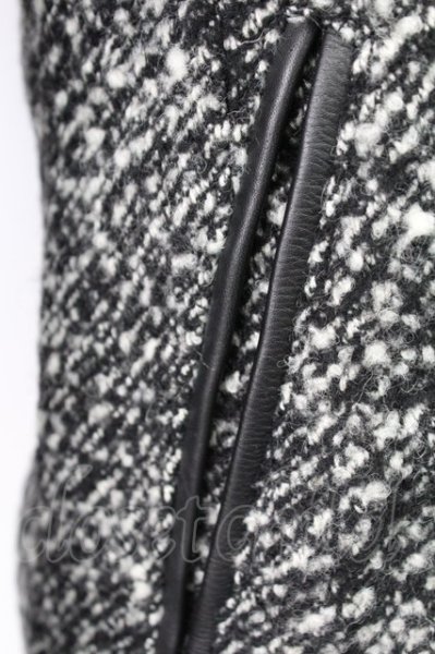 画像5: FUGA / Emperor レザー切替ジャケット 44 ミックスｘブラック T-25-12-19-019-FU-ja-YM-ZT (5)