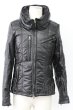画像1: CIVARIZE / ゴートレザー宇宙襟ダウンジャケット 44 ブラック T-25-12-19-020-CI-ou-YM-ZT (1)
