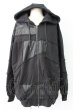 画像1: CIVARIZE / PUパッチワークZIPUPパーカー F ブラック T-25-12-19-022-CI-ou-YM-ZT (1)