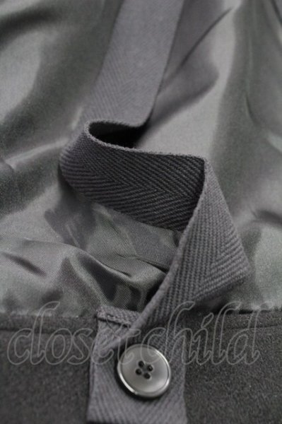 画像11: NO ID. BLACK / ハイネックエコファーライダースジャケット 2 ブラック T-25-12-19-023-NO-ou-YM-ZT (11)