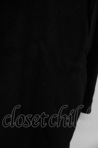 画像6: NO ID. / ウールメルトンtype M-51コート 2 ブラック T-25-12-19-025-NO-ou-YM-ZT (6)