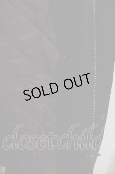 画像7: NO ID. / ウールメルトンtype M-51コート 2 ブラック T-25-12-19-025-NO-ou-YM-ZT-M100 (7)