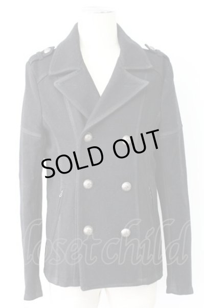 画像1: FUGA / Nonfiction コーティングPコート 46 ブラック T-25-12-19-026-FU-ou-YM-ZT (1)