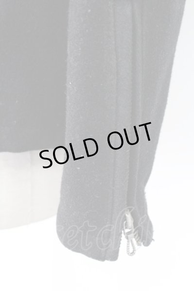 画像4: FUGA / Nonfiction コーティングPコート 46 ブラック T-25-12-19-026-FU-ou-YM-ZT (4)