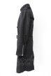 画像3: CIVARIZE / Zork ライダースデザイントレンチコート 46 ブラック T-25-12-19-027-CI-ou-YM-ZT (3)