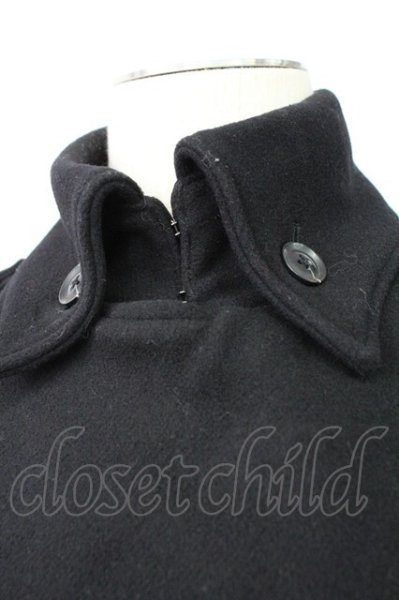 画像5: CIVARIZE / Zork ライダースデザイントレンチコート 46 ブラック T-25-12-19-027-CI-ou-YM-ZT (5)