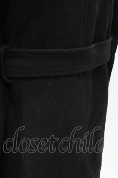 画像8: CIVARIZE / Zork ライダースデザイントレンチコート 46 ブラック T-25-12-19-027-CI-ou-YM-ZT (8)