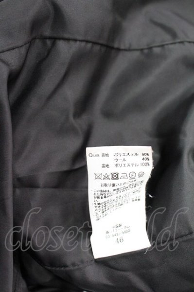 画像11: CIVARIZE / Zork ライダースデザイントレンチコート 46 ブラック T-25-12-19-027-CI-ou-YM-ZT (11)