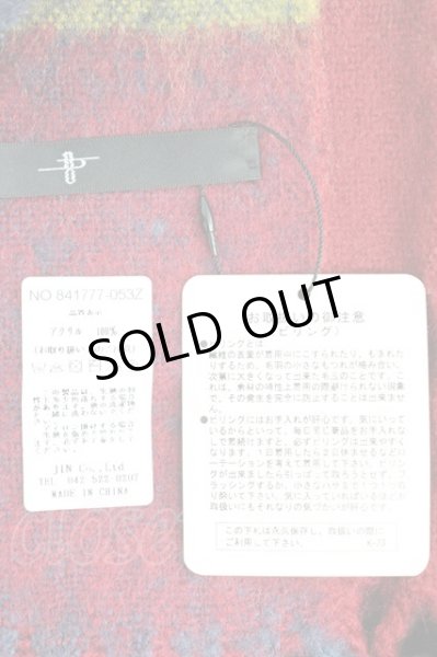 画像3: NO ID. / アクリルニットマフラー  マルチ T-25-12-19-029-NO-0-YM-ZT274 (3)