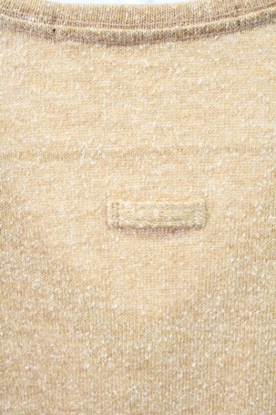 画像5: NO ID. / アクリルコットンVネックニットソー 1 ライトブラウン T-25-12-19-004-NO-to-YM-ZT (5)