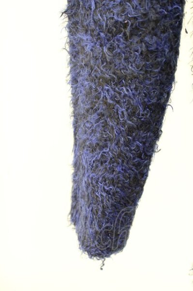 画像4: CIVARIZE / Creed 2wayフェザーヤーンZIPタートルニットソー 46 ブルー T-25-12-19-006-CI-to-YM-ZT (4)