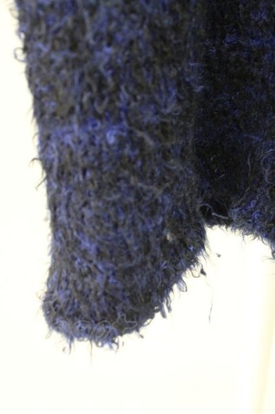 画像5: CIVARIZE / Creed 2wayフェザーヤーンZIPタートルニットソー 46 ブルー T-25-12-19-006-CI-to-YM-ZT (5)
