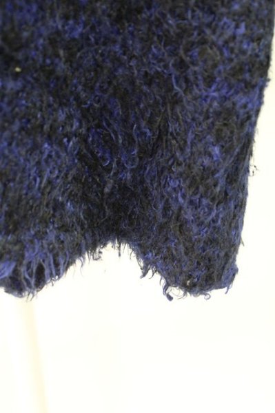 画像6: CIVARIZE / Creed 2wayフェザーヤーンZIPタートルニットソー 46 ブルー T-25-12-19-006-CI-to-YM-ZT (6)