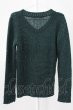 画像2: NO ID. / MIXニットVNプルオーバー 1 グリーン T-25-12-19-007-NO-to-YM-ZT (2)
