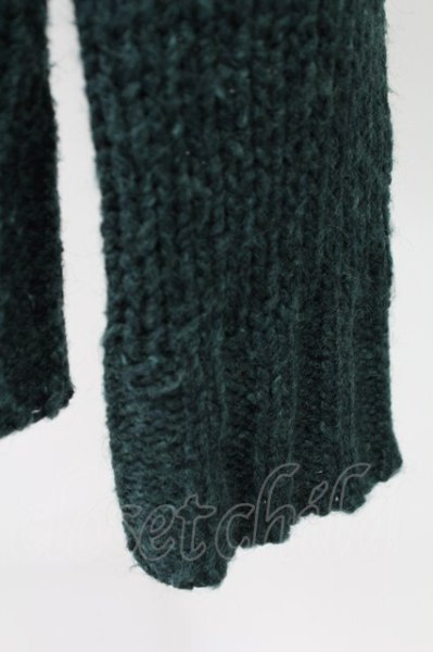 画像4: NO ID. / MIXニットVNプルオーバー 1 グリーン T-25-12-19-007-NO-to-YM-ZT (4)